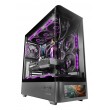 Mars Gaming MCLCDPRO computer case Midi Tower Black