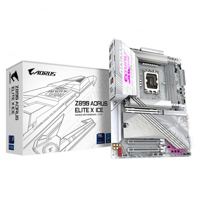 GIGABYTE Z890 AORUS ELITE X ICE Motherboard GIGABYTE Z890 AORUS ELITE X ICE Motherboard