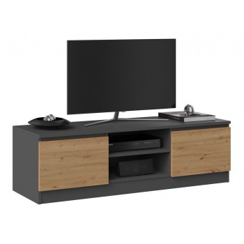 Topeshop RTV 120 ANTR/ARTIS TV stand/entertainment centre 2 shelves