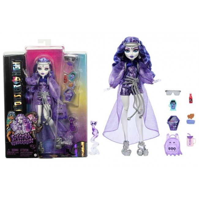 Monster High Doll Spectra Vondergeist HXH77 MATTEL Monster High Doll Spectra Vondergeist HXH77 MATTEL