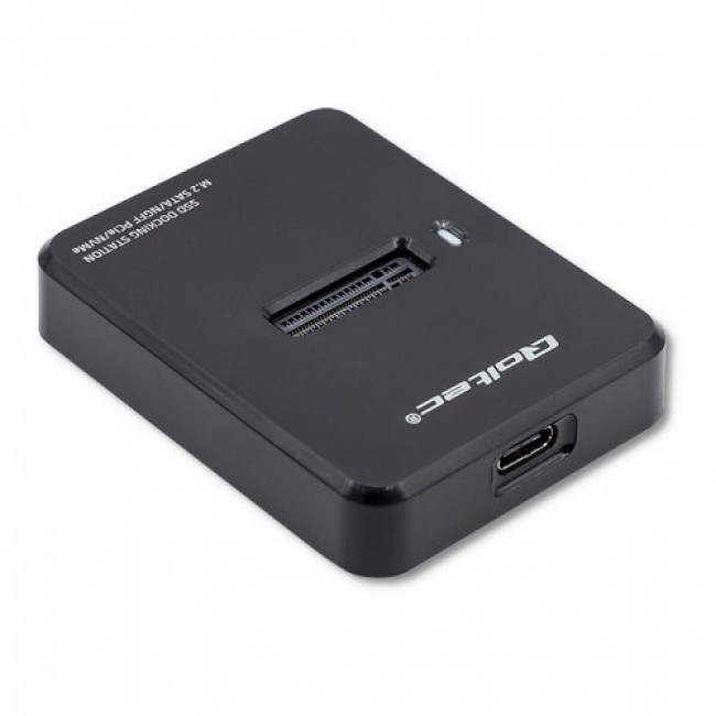 Qoltec 50313 storage drive enclosure SSD enclosure Black M.2 Qoltec 50313 storage drive enclosure SSD enclosure Black M.2