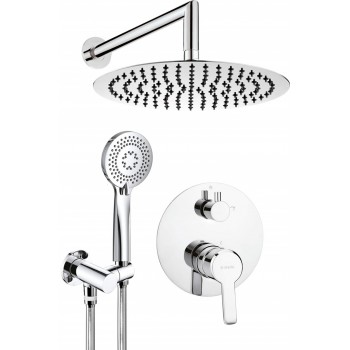 Concealed shower set