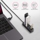 Axagon HUE-M1AL interface hub USB 3.2 Gen 1 (3.1 Gen 1) Type-A 5000 Mbit/s Black Axagon HUE-M1AL interface hub USB 3.2 Gen 1 (3.1 Gen 1) Type-A 5000 Mbit/s Black