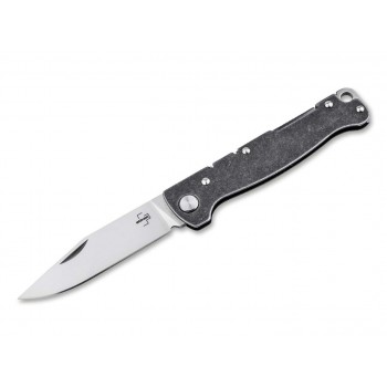 B ker Plus Atlas Backlock Clippoint Knife