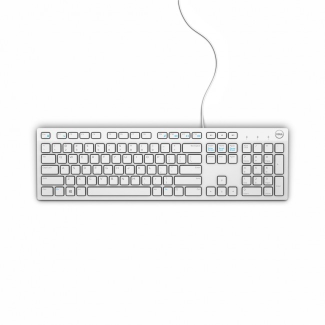 DELL KB216 keyboard USB QWERTY US International White DELL KB216 keyboard USB QWERTY US International White