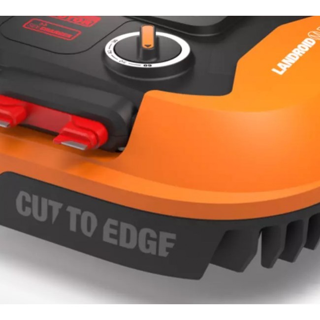WORX WR167E lawn mower Robotic lawn mower Battery Black, Orange WORX WR167E lawn mower Robotic lawn mower Battery Black, Orange