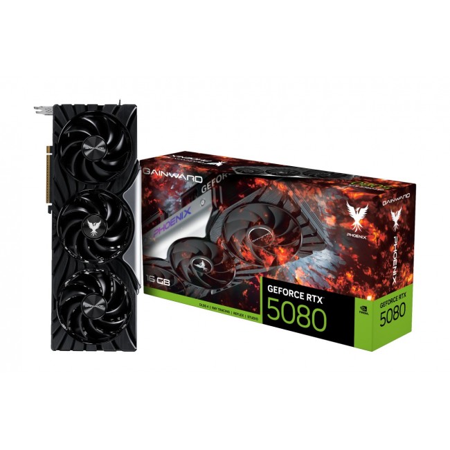 Gainward GeForce RTX 5080 Phoenix V1 NVIDIA 16 GB GDDR7 Gainward GeForce RTX 5080 Phoenix V1 NVIDIA 16 GB GDDR7