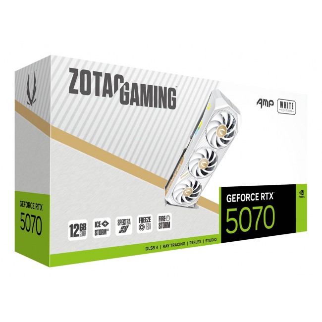 Zotac GAMING GeForce RTX 5070 AMP NVIDIA 12 GB GDDR7 Zotac GAMING GeForce RTX 5070 AMP NVIDIA 12 GB GDDR7