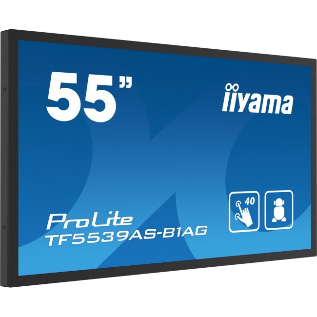 iiyama TF5539AS-B1AG Signage Display Kiosk design 138.7 cm (54.6 iiyama TF5539AS-B1AG Signage Display Kiosk design 138.7 cm (54.6