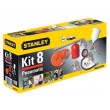 STANLEY PNEUMATIC TOOL SET 8 pcs. STANLEY PNEUMATIC TOOL SET 8 pcs.