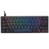 Ducky One 3 Pro Mini Nazca Line Gaming Keyboard, mechanical, 8,000 Hz, Hot Swap, RGB - Cherry MX2A Blue, ANSI (US)