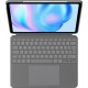 Logitech Combo Touch QWERTY US International Smart Connector Grey