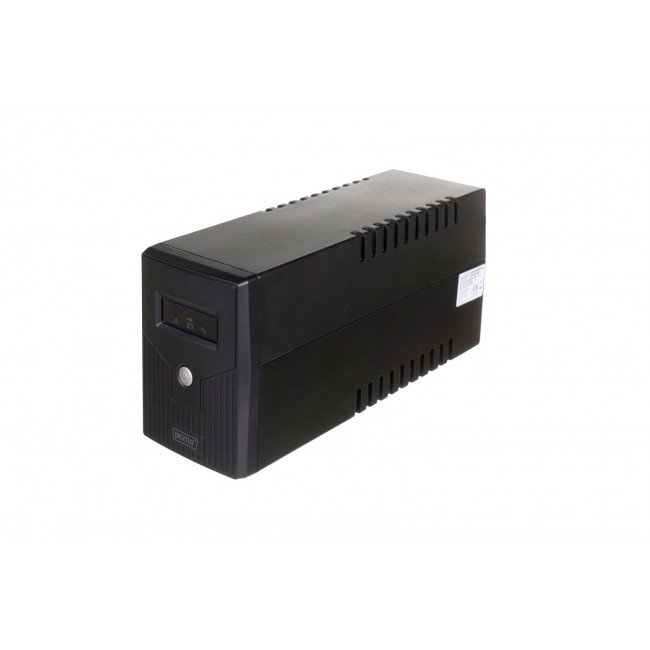 Digitus DN-170064 uninterruptible power supply (UPS) Line-Interactive 0.8 kVA 480 W 2 AC outlet(s)