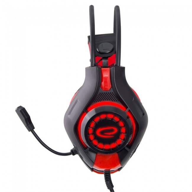 Esperanza EGH420R Headphones with microphone Headband Black, Red Esperanza EGH420R Headphones with microphone Headband Black, Red