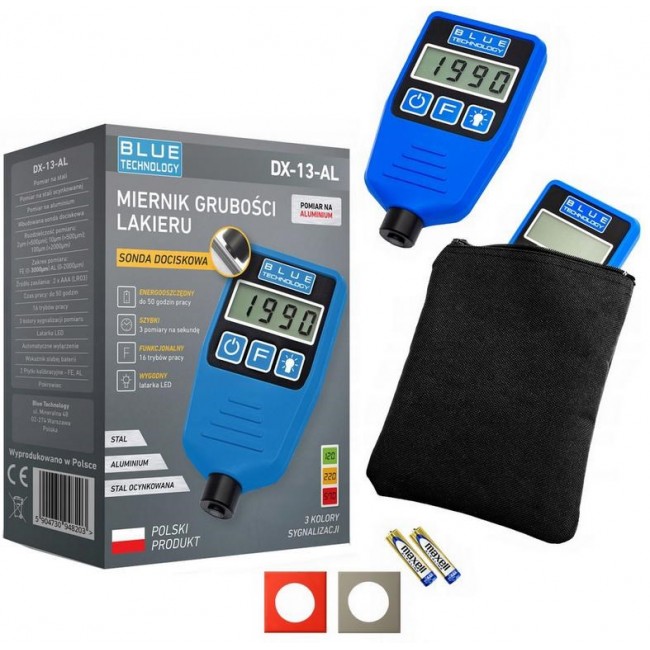 Miernik grubo ci lakieru Blue Technology DX-13-AL