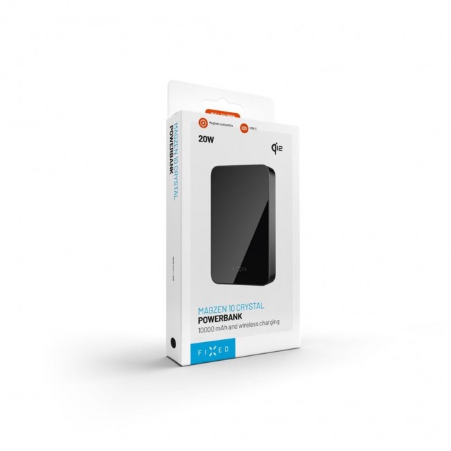 FIXED MagZen 10 Crystal, Qi2 standard, 10 000 mAh, black