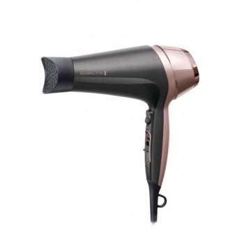 Remington D5706 hair dryer 2200 W Black, Pink gold