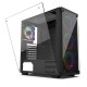 Krux LEDA ATX Tower Black Krux LEDA ATX Tower Black