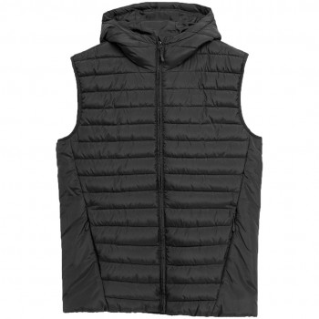 Men's vest 4F M063 deep black 4FAW23TVESM063 20S S