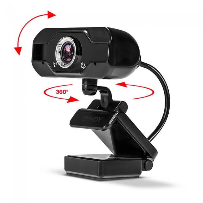 Lindy Full HD 1080p Webcam with Microphone Lindy Full HD 1080p Webcam with Microphone