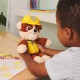 GUND PAW Patrol Official Rubble Take Along Buddy Plush Toy, Premium Stuffed Animal for Ages 1 & Up, Yellow/Brown, 13 