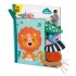 SES Creative Tiny Talents Sensory animal tails cloth book