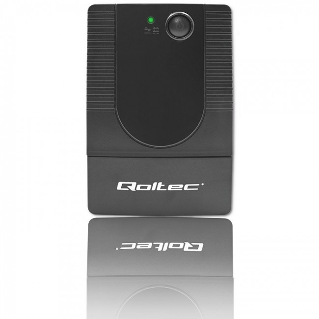Qoltec 53772 uninterruptible power supply (UPS) Line-Interactive 0.65 kVA 360 W 1 AC outlet(s) Qoltec 53772 uninterruptible power supply (UPS) Line-Interactive 0.65 kVA 360 W 1 AC outlet(s)