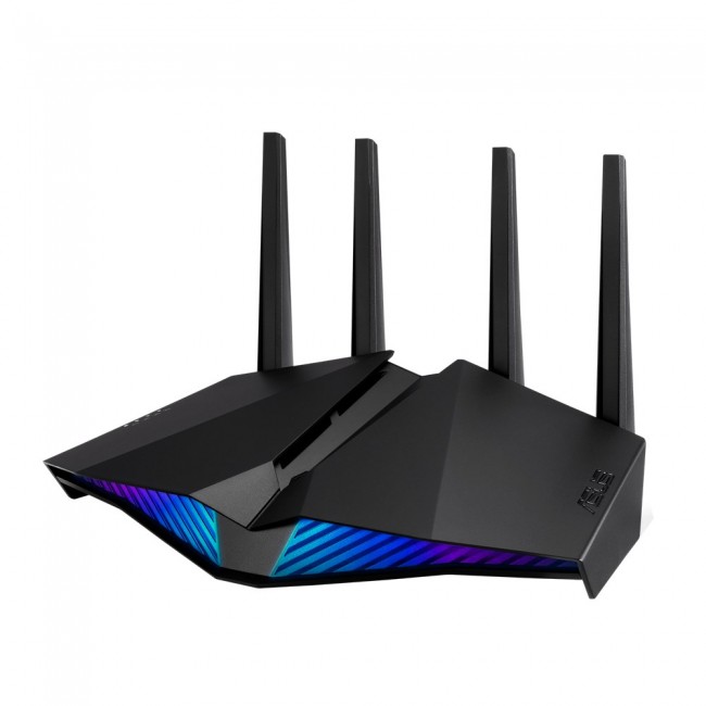 ASUS RT-AX82U wireless router Gigabit Ethernet Dual-band (2.4 GHz / 5 GHz) Black ASUS RT-AX82U wireless router Gigabit Ethernet Dual-band (2.4 GHz / 5 GHz) Black