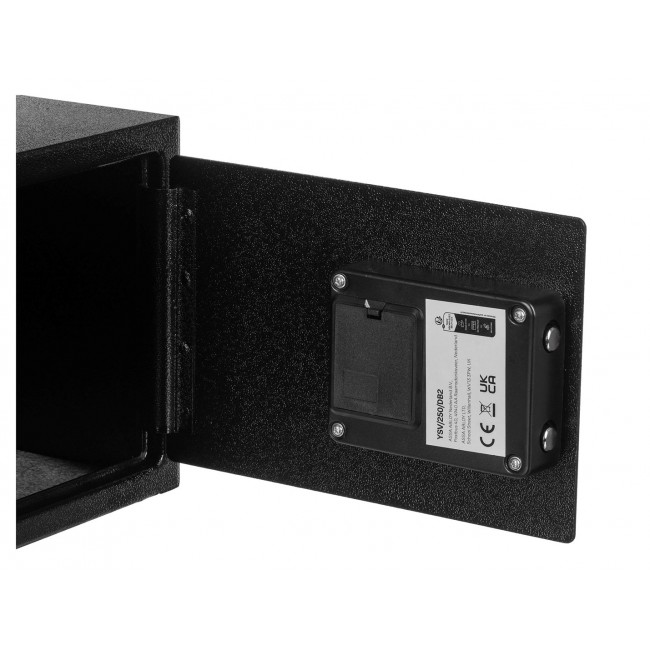 Yale YSV/250/DB2 Free Standing Safe 16.3 l Steel Black Yale YSV/250/DB2 Free Standing Safe 16.3 l Steel Black