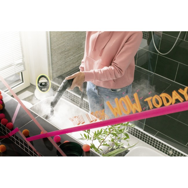 K rcher SC 2 Deluxe Cylinder steam cleaner 1 L 1500 W Black, White