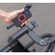 Quad Lock Bicycle handlebar mount, black Quad Lock Bicycle handlebar mount, black