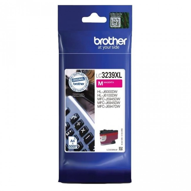 Brother LC3239XLM ink cartridge 1 pc(s) Original High (XL) Yield Magenta Brother LC3239XLM ink cartridge 1 pc(s) Original High (XL) Yield Magenta
