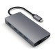 Satechi Multi-Port Adapter V2 Dock st. USB 3.2 Gen 1 (3.1 Gen 1) Type-C Grey Satechi Multi-Port Adapter V2 Dock st. USB 3.2 Gen 1 (3.1 Gen 1) Type-C Grey