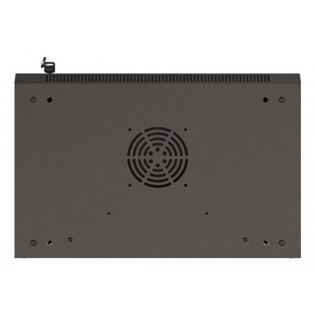 Lanberg WF03-5306-10B rack cabinet 6U Wall mounted rack Black
