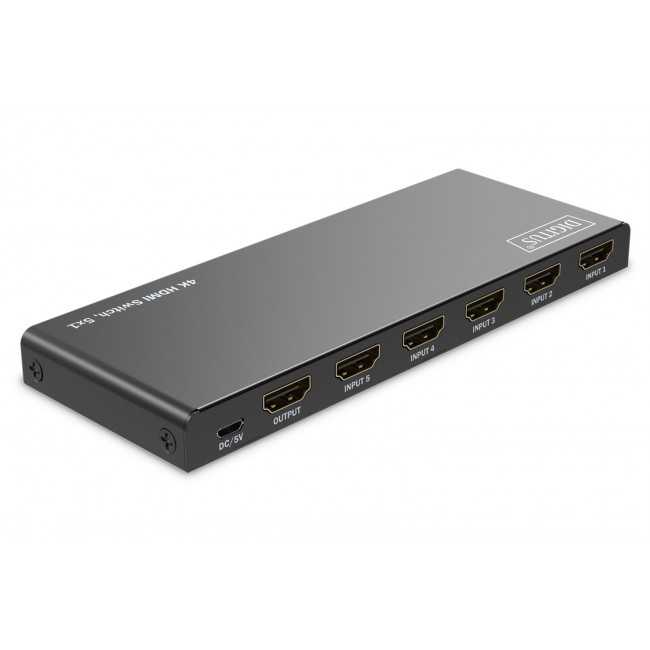 Digitus 4K HDMI Switch, 5x1