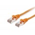 Equip Cat.6A S/FTP Patch Cable, 30m, Orange