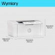 HP LaserJet M110w Wireless Black and white Printer