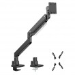 Maclean MC-968 Double Arm Monitor Mount with Gas Spring 17-57
