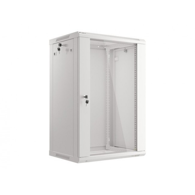 Lanberg WF01-6418-10S rack cabinet 18U Wall mounted rack Grey