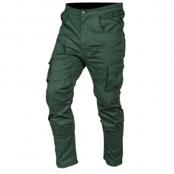 Work trousers OUTDOOR, jogger, green, size XS