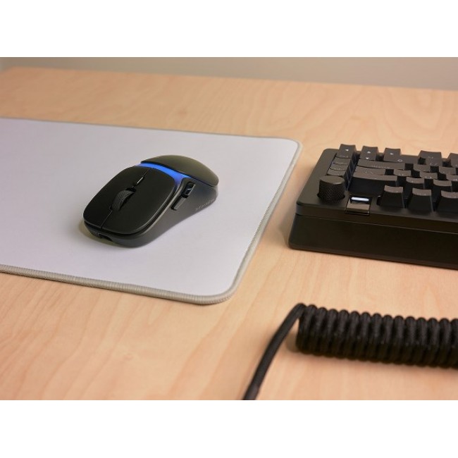 Glorious Gaming Model O3 Wireless Gaming Mouse - InfinitePlay Swappable Battery System, 8k Polling, 130M Click Optical Switches, Ultralight 66g, 30K DPI Optical Sensor, RGB - Black