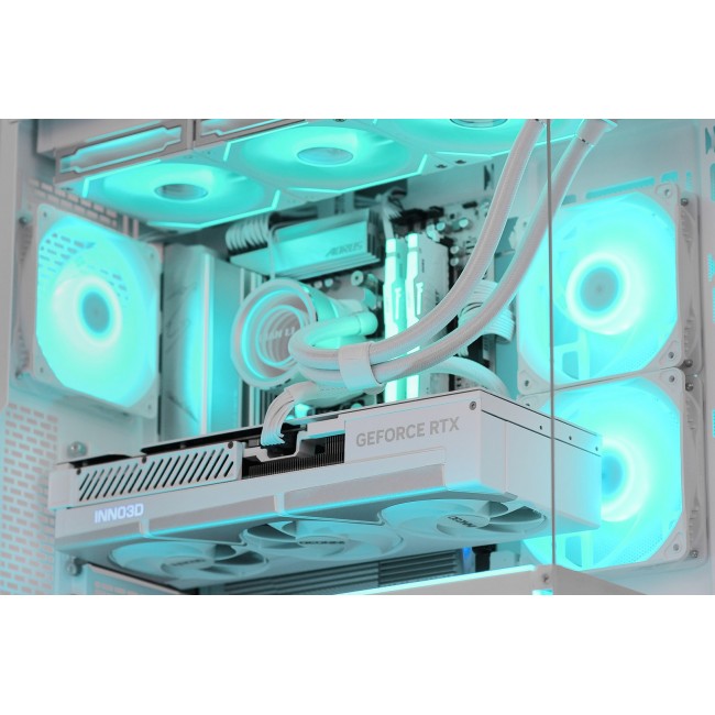 Actina 5901443383949 PC AMD Ryzen 7 7800X3D 32 GB DDR5-SDRAM 1 TB SSD NVIDIA GeForce RTX 4070 Ti Super Midi Tower White