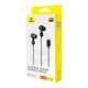 Baseus Encok CZ20 Headset Wired In-ear Calls/Music USB Type-C Black Baseus Encok CZ20 Headset Wired In-ear Calls/Music USB Type-C Black