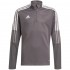 adidas Tiro 21 Training Top Youth Sweatshirt Grey GM7321 116cm