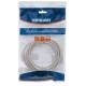Intellinet Network Patch Cable, Cat5e, 3m, Grey, CCA, U/UTP, PVC, RJ45, Gold Plated Contacts, Snagless, Booted, Lifetime Warranty