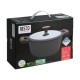 Resto Kitchenware Ran 2.4 L Round Black, Wood Resto Kitchenware Ran 2.4 L Round Black, Wood