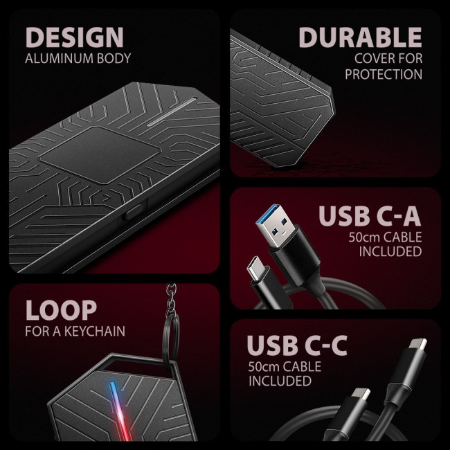 Axagon EEM2-GAM, USB-C 10Gbps - NVMe & SATA SSD GAME M.2 box, bezšroubkov SSD enclosure Black Axagon EEM2-GAM, USB-C 10Gbps - NVMe & SATA SSD GAME M.2 box, bezšroubkov SSD enclosure Black
