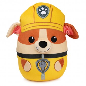 GUND PAW Patrol Rubble Squish Plush, Official Toy from the Hit Cartoon, Squishy Stuffed Animal for Ages 1 and Up, 12 