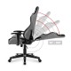 Gaming chair for children Huzaro HZ-Ranger 6.0 Gray Mesh, gray and black Gaming chair for children Huzaro HZ-Ranger 6.0 Gray Mesh, gray and black