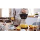Bosch MCP72GPB citrus press Plastic, Stainless steel Black, Transparent